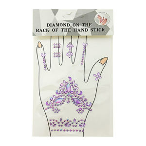 Imagen de Piedritas Stickers Brillo Para Decoración de Manos