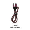 Imagen de Cable USB  tipo C  - Largo 1 metro   Colores surtidos.