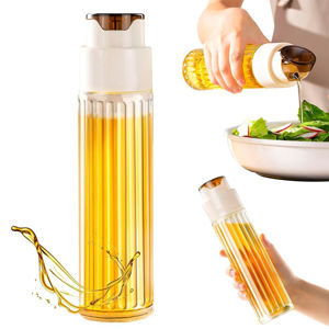 Imagen de Aceitero de vidrio con tapa 500ml