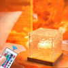 Imagen de Lampara cubo cristal con control remoto 16 colores-USB