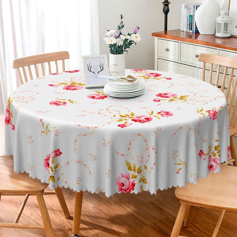 Imagen de Mantel redondo 140 cm Diámetro - Diseños estampados SURTIDOS.