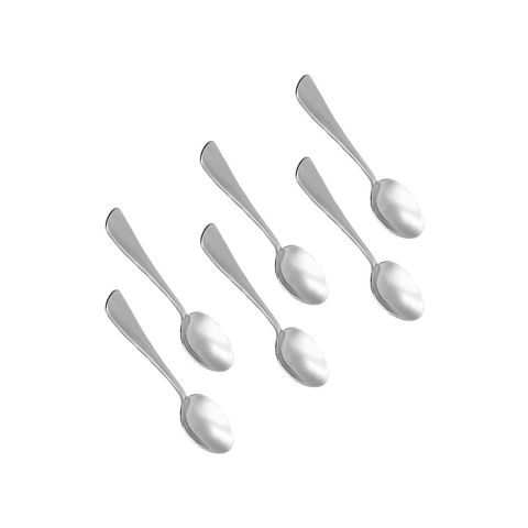 Imagen de Cucharas  Set x 6 cucharas en acero inoxidable