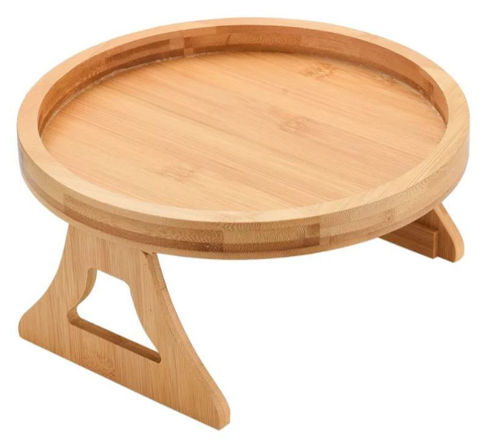 Imagen de Bandeja Soporte posa vasos - Ideal para sillón - Plegable