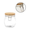 Imagen de Frasco de vidrio tapa madera cierre hermético 800ml
