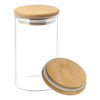 Imagen de Frasco de vidrio tapa bamboo hermética 1.5 Lts
