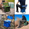 Imagen de Silla plegable Camping Pesca - Con bolso conservador de bebidas y alimentos