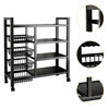 Imagen de Rack Organizador 4 estantes 4 canastos - Metal con rueda