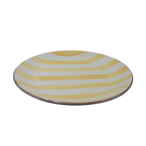 Imagen de Plato ceramica redondo liso-26,5cm.-colores surtidos