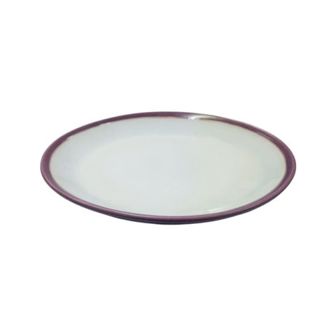 Imagen de Plato ceramica redondo blanco-20cm.-