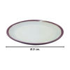 Imagen de Plato ceramica redondo blanco-20cm.-