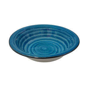 Imagen de Plato ceramica redondo hondo circulos color -20cm.-colores s