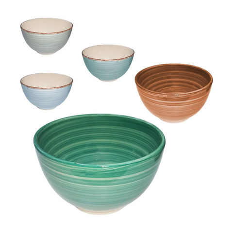 Imagen de Bowl ceramica redondo color exterior-14cm