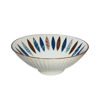 Imagen de Bowl ceramica redondo conico-rayas interior-20cm