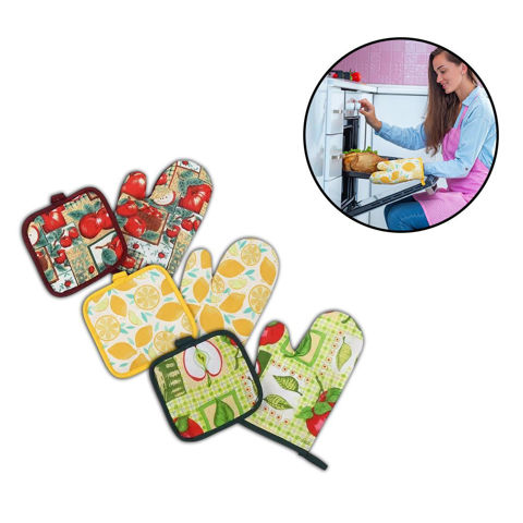 Imagen de Set manopla y agarradera - varios diseños