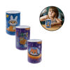 Imagen de Alcancia lata estampdo infantil-azul-15x10cm-3 diseños