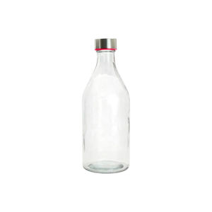 Imagen de Botella de vidrio con tapa metalica-1 litro