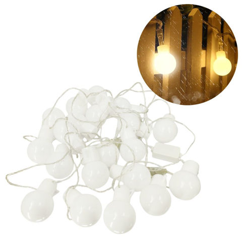 Imagen de Luces led de navidad  bolitas led 4,8 metros