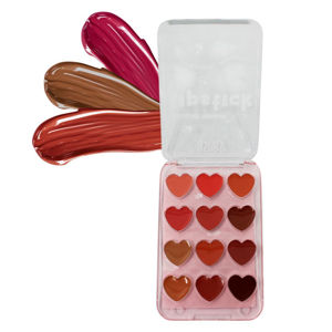 Imagen de Brillo labial Ushas - corazones 12 tonos- UC095B