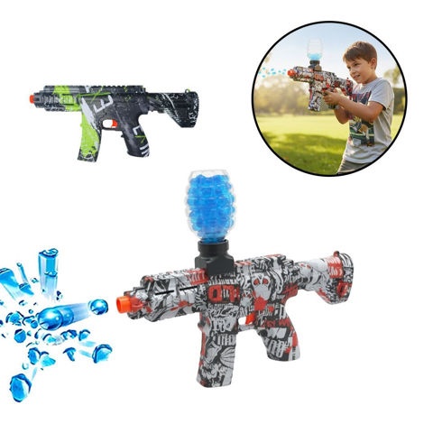Imagen de Metralleta lanza balines de agua-camuflada multicolor-caja 3