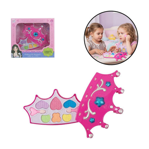 Imagen de Pinturitas para niñas  Diseño Coronita Set de belleza