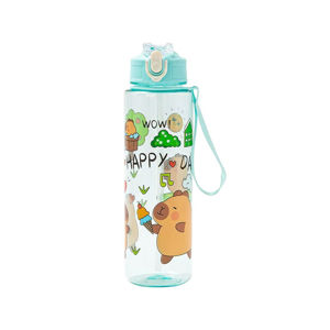 Imagen de Botella plástica con pico Diseño Capibara  750 ml