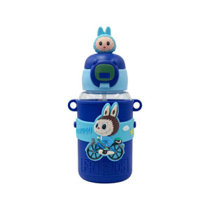 Imagen de Botella infantil con proteccion silicona y tapon