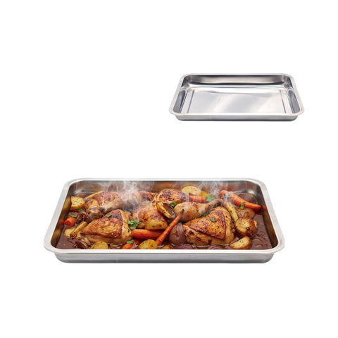 Imagen de Asadera aluminio -31,5x21,5x4,8cm.