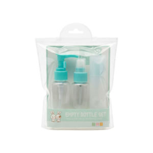 Imagen de Set botellas para viaje en estuche transparente X 3 piezas