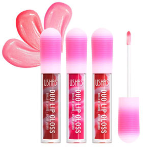 Imagen de Brillo labial Ushas Duo con aplicador- UC063A