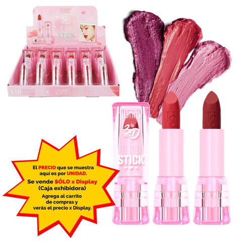 Imagen de Lapiz labial Ushas 3D matte - UC125A
