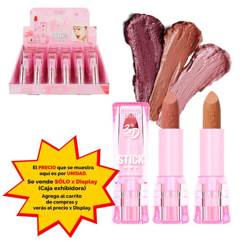 Imagen de Lapiz labial Ushas 3D matte - UC125B