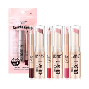 Imagen de Labial Ushas + delineador - US015