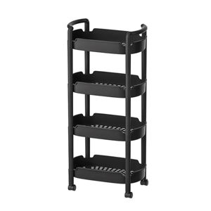 Imagen de Carrito Organizador con ruedas multiuso 4 estantes