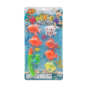 Imagen de Juego de pesca en blister-1 caña- 19cm.