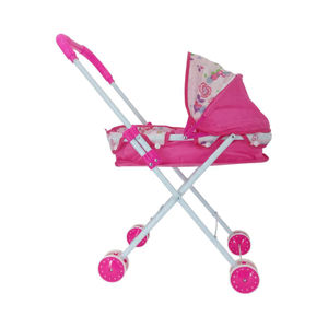 Imagen de Cochecito moises para muñeca en bolsa-47x25cm.