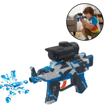 Imagen de Pistola estampada lanza pelotitas de gel-19x10cm-4 diseños