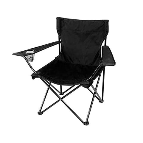 Imagen de Silla de camping plegable con posa brazos silla pesca camping