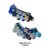 Imagen de Medias infantiles estampadas X 12 pares- Diseños SURTIDOS.