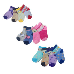 Imagen de Medias infantiles estampadas X 12 pares - Diseños SURTIDOS.