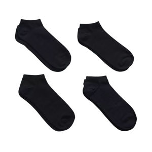 Imagen de Medias soquete lisas negras X 12 pares