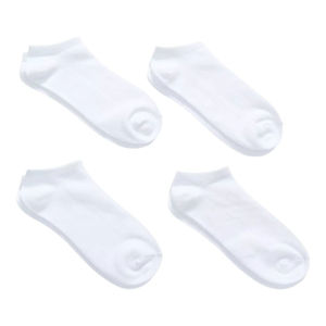 Imagen de Medias soquete lisas blancas X 12 pares