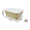 Imagen de Caja Organizadora en plástico Con tapa - 1 Caja de 35 x 24 x 14.5 cm