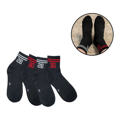 Imagen de Medias cortas hombre X 12 pares - Diseños SURTIDOS.