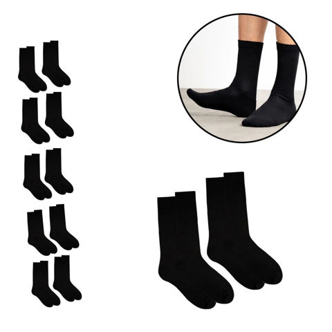 Imagen de Medias negras x 12 pares