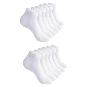 Imagen de Medias cortas para dama  X 12 pares   Color blanco