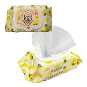 Imagen de Toallas desmaquillante Ushas- Limon - 30 lienzos