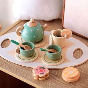 Imagen de Juego Set de té Infantil en madera - Montessori