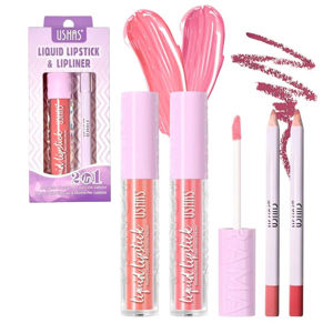 Imagen de Labial Ushas liquido+delineador - US023B