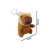 Imagen de Llavero capibara plush   - Diseños SURTIDOS.