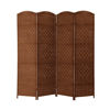 Imagen de Biombo separador de ratan 4 hojas